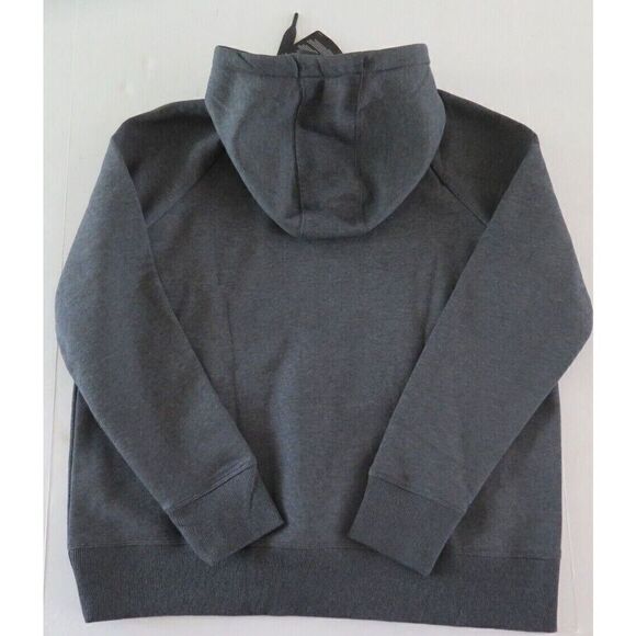 Under Armour 1357938 Women's Sz L Jet Gray Heather/Forrest Camo UA Rival Hoodie - Picture 3 of 10